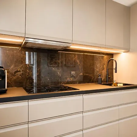 Monceau, T3 Moderne Climatise Daire *